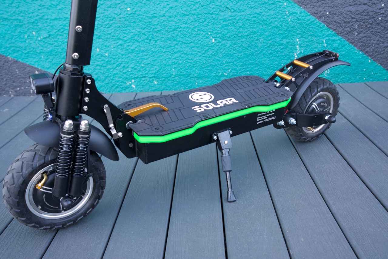 Top 7 Cool Electric Scooters to Supercharge Your Commute 4 solar p1 3 deck