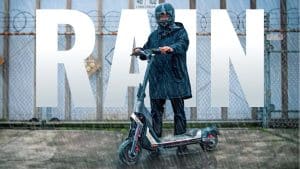 electric scooters for riding in the rain