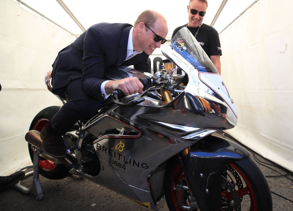 Prince William Zipping Around Windsor Castle on an Electric Scooter