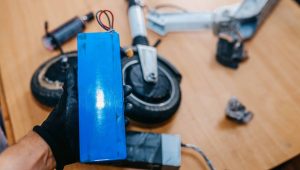 electric scooter battery life