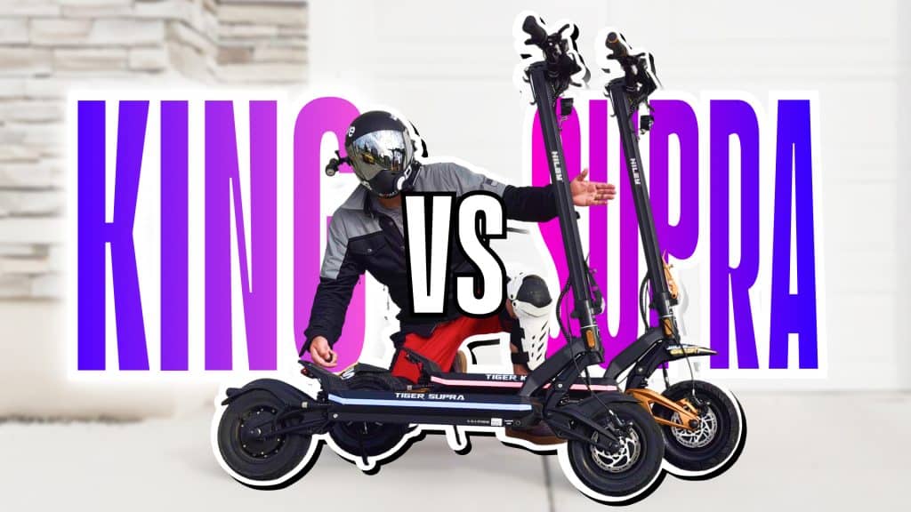 Top 10 Fastest Electric Scooters (2025 Tested): Verified Top Speeds & Real-World Ride Notes 9 Hiley Tiger King RS vs Tiger Supra