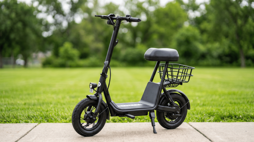 Best Long Range Electric Scooters Under $500 6 GOTRAX A5 — best seated long range electric scooter under $500