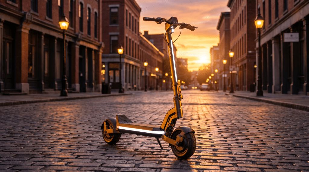 put the attached scooter on a Nano Banana Pro 68518