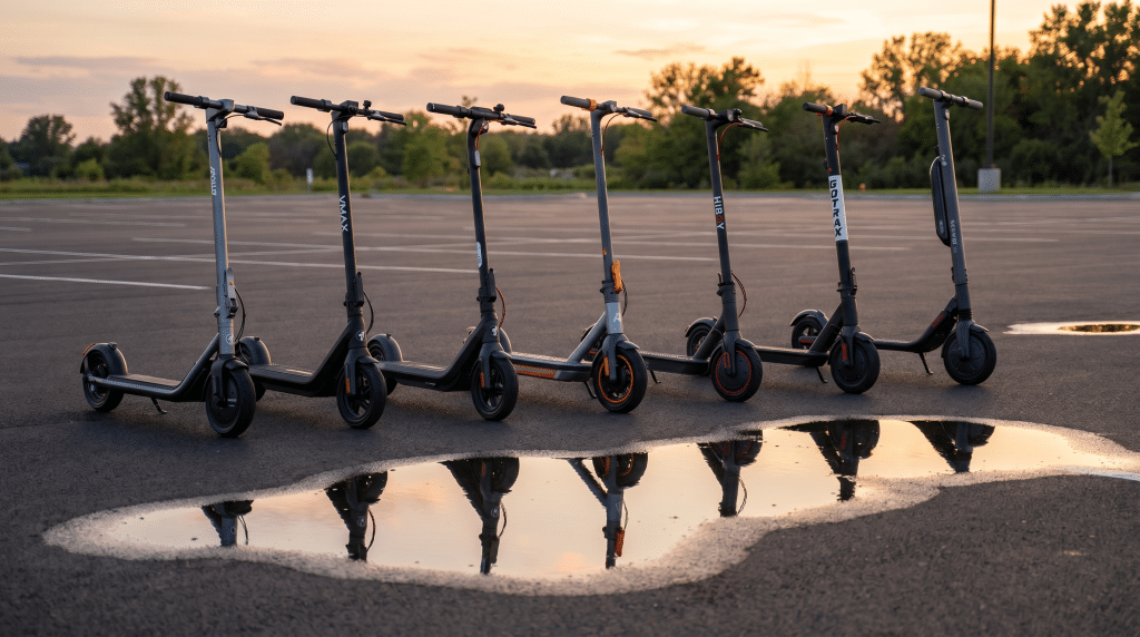 Top 7 Best Cheap Electric Scooters: We Tested Them All (Summer 2026) 1 Lineup of the 7 best cheap electric scooters under $800 for summer 2026